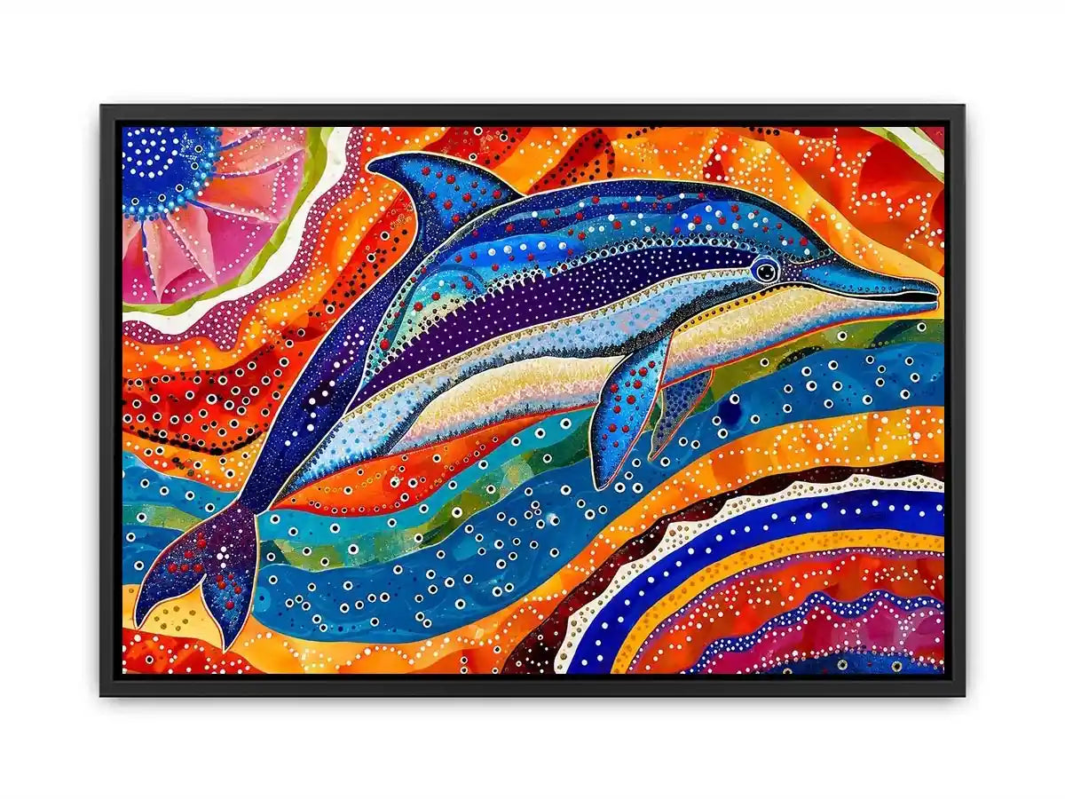 Dolphin Canvas Print