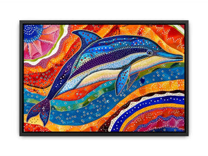 Dolphin Canvas Print
