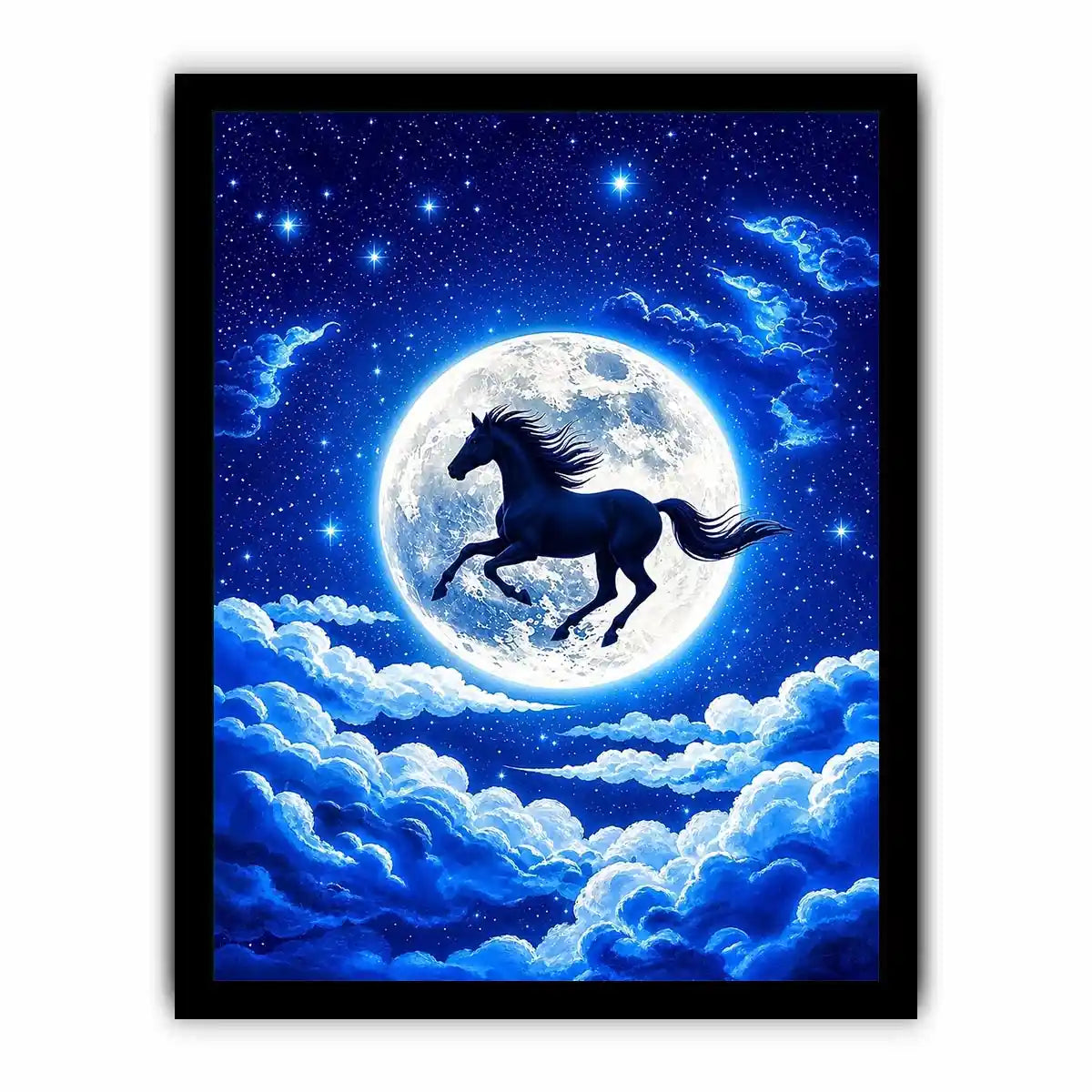Horse In The Sky Canvas Print