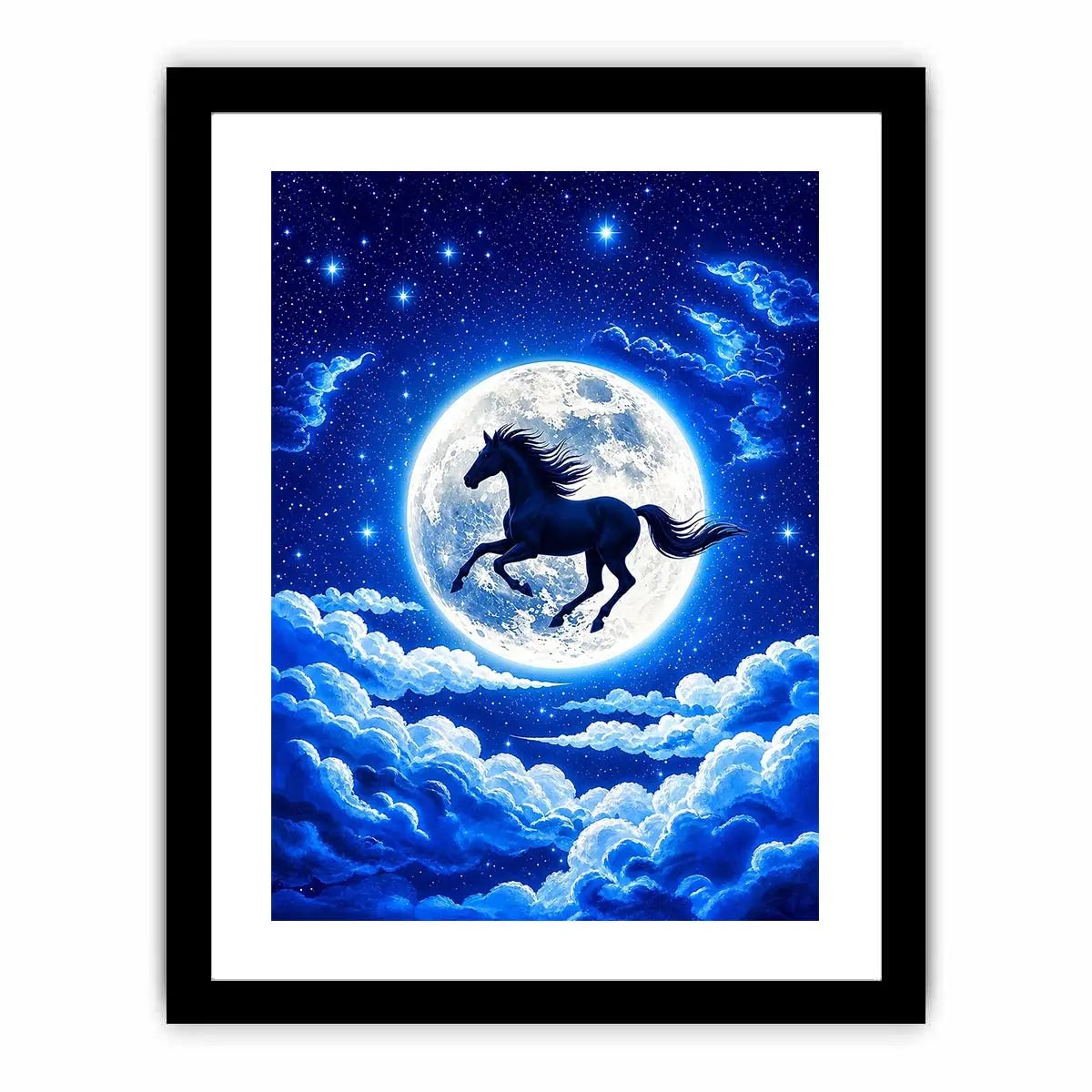 Horse In The Sky Canvas Print