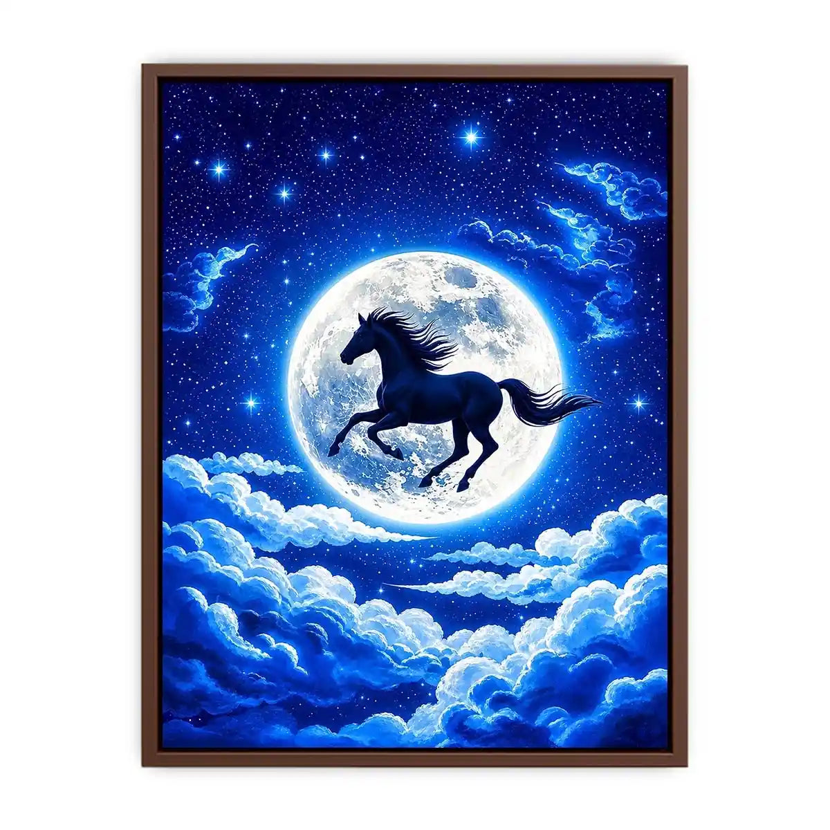 Horse In The Sky Canvas Print