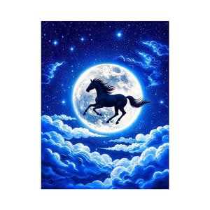 Horse In The Sky Canvas Print