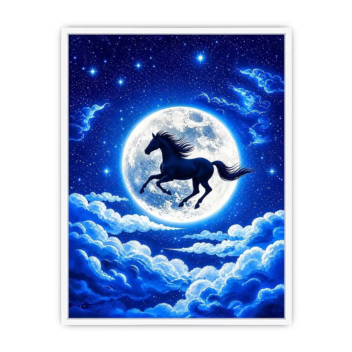 Horse In The Sky Canvas Print