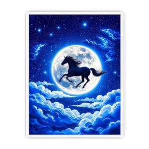 Horse In The Sky Canvas Print