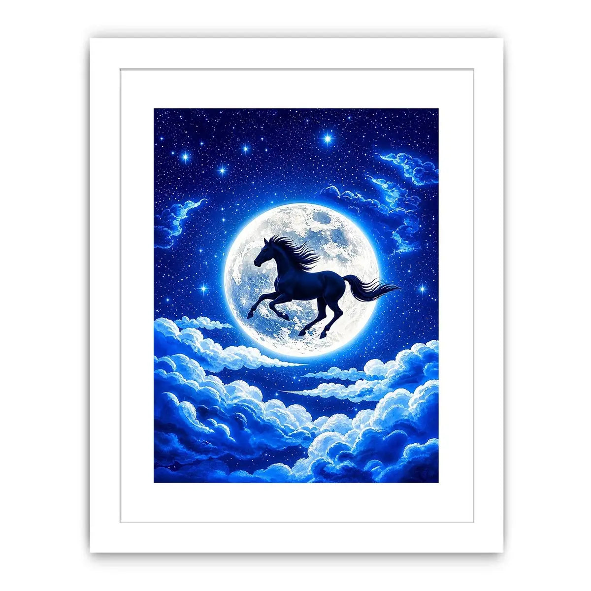 Horse In The Sky Canvas Print