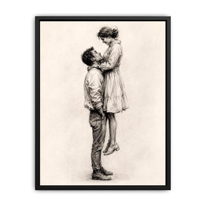 Etrnal Kiss Canvas Print