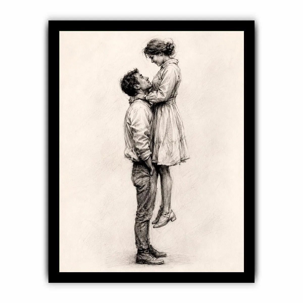 Etrnal Kiss Canvas Print