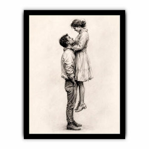 Etrnal Kiss Canvas Print
