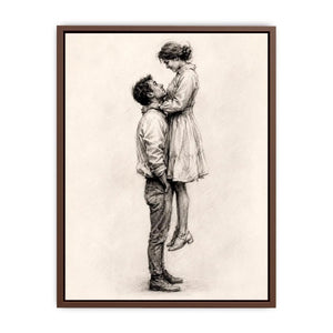 Etrnal Kiss Canvas Print