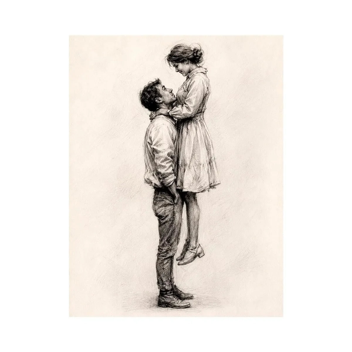Etrnal Kiss Canvas Print