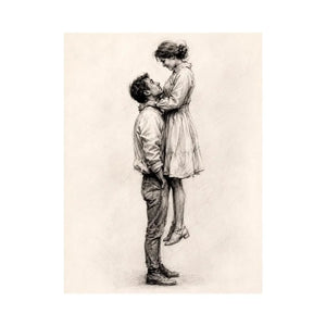 Etrnal Kiss Canvas Print