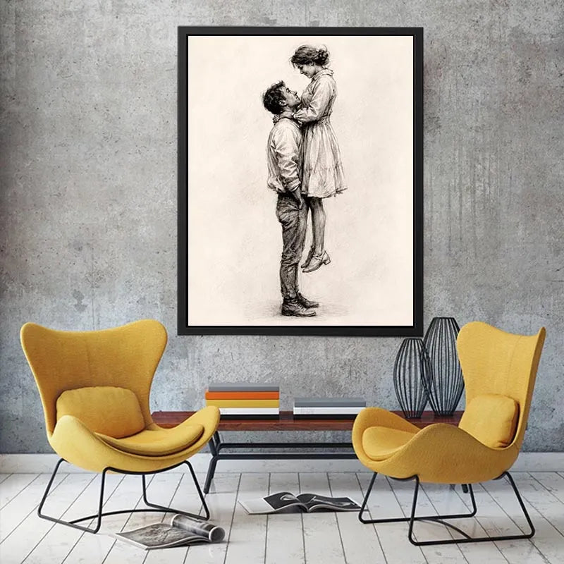 Etrnal Kiss Canvas Print