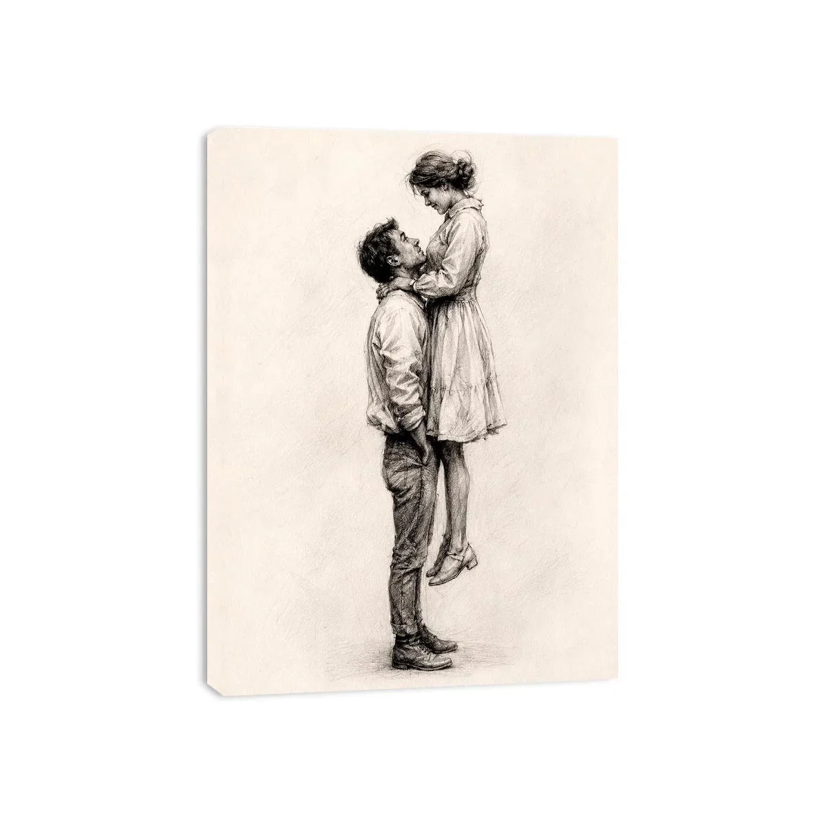 Etrnal Kiss Canvas Print