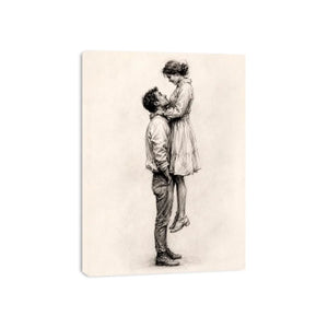 Etrnal Kiss Canvas Print