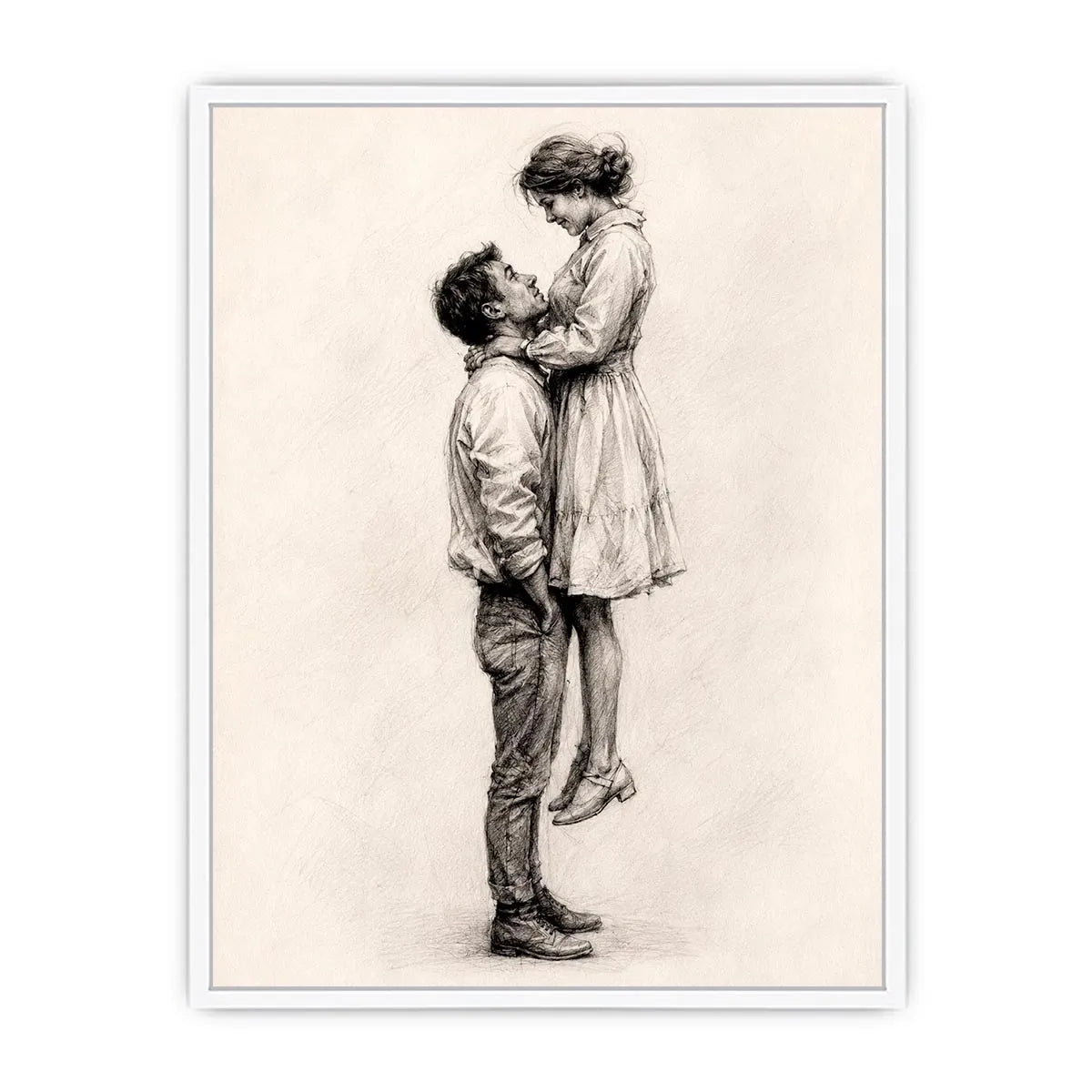 Etrnal Kiss Canvas Print