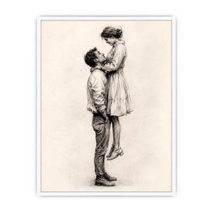 Etrnal Kiss Canvas Print