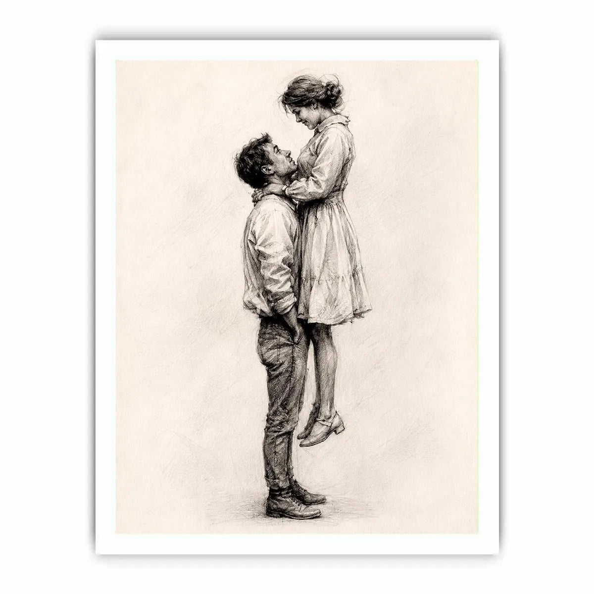 Etrnal Kiss Canvas Print