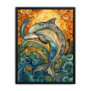 Dolphin Canvas Print