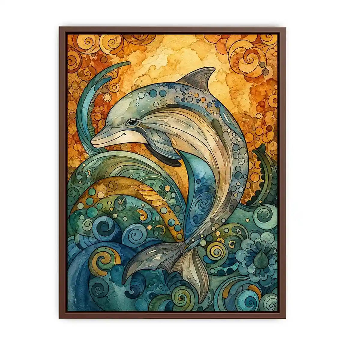 Dolphin Canvas Print