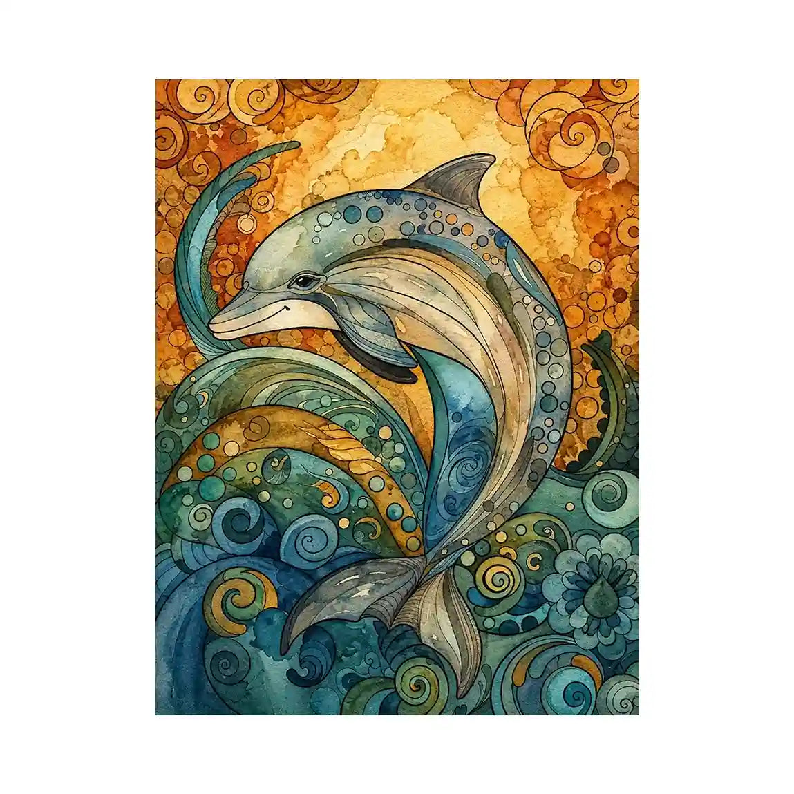 Dolphin Canvas Print