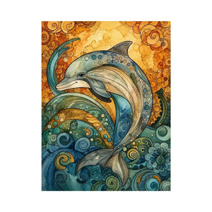 Dolphin Canvas Print