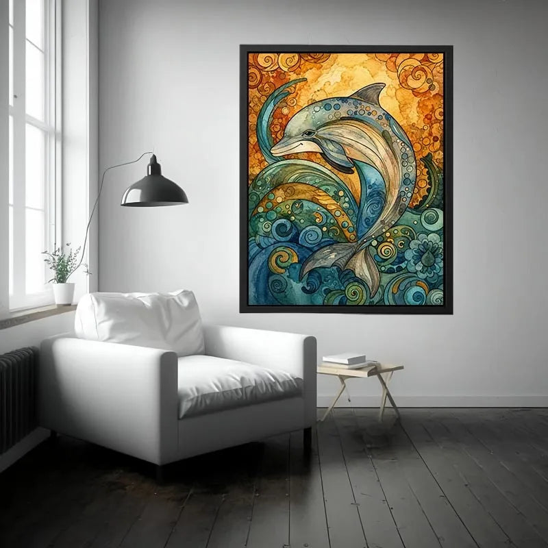Dolphin Canvas Print