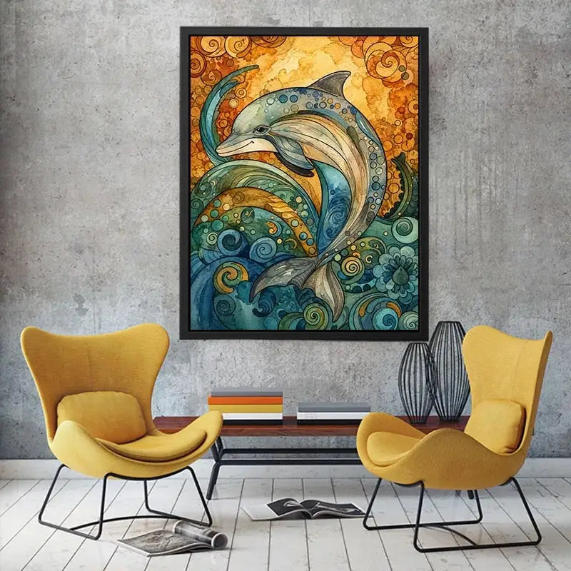 Dolphin Canvas Print