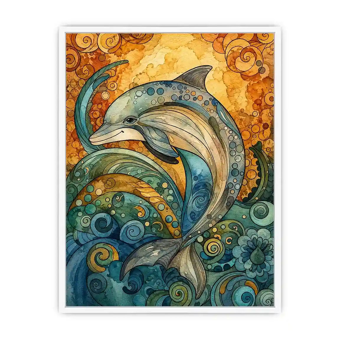 Dolphin Canvas Print