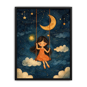 Dream Swinging Canvas Print