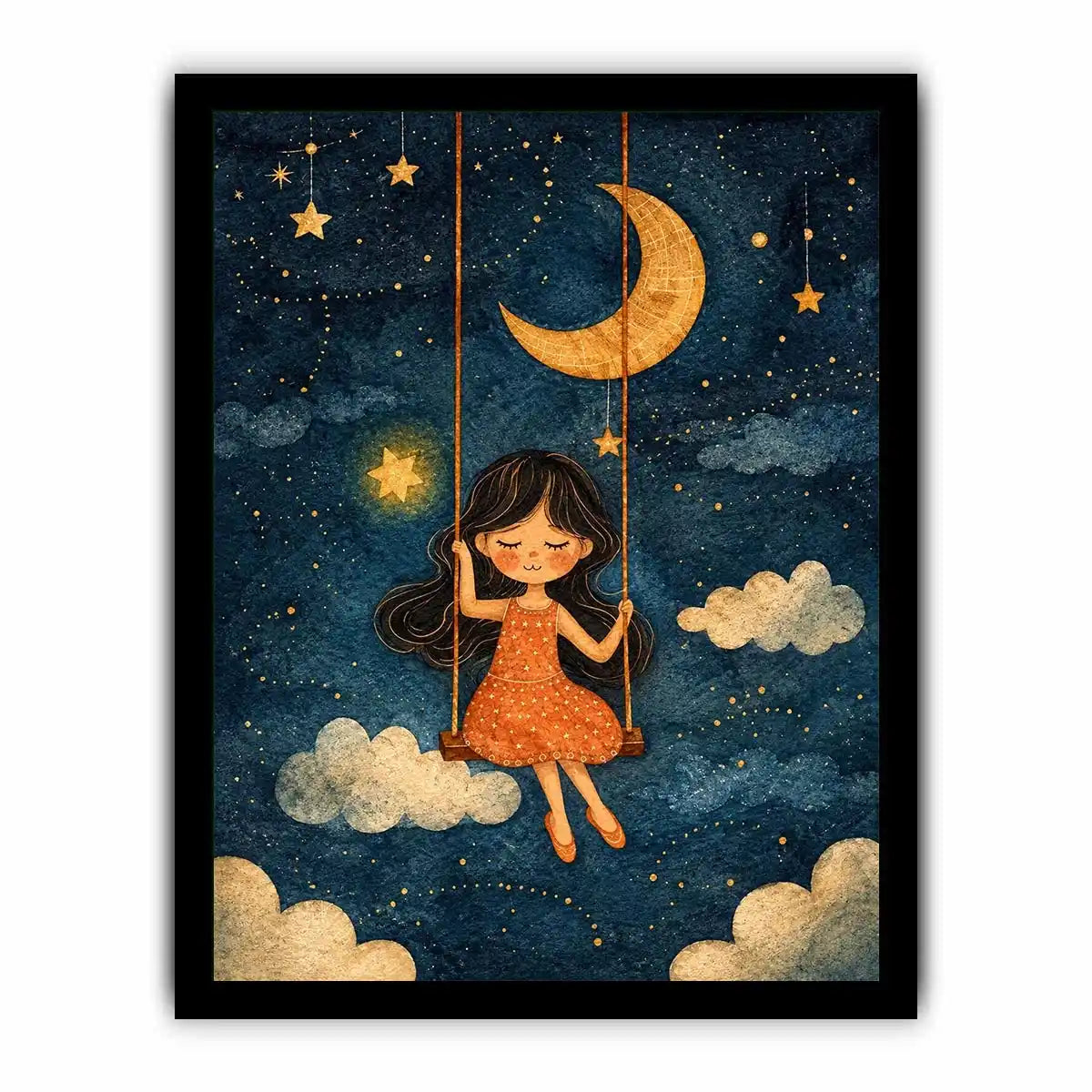 Dream Swinging Canvas Print