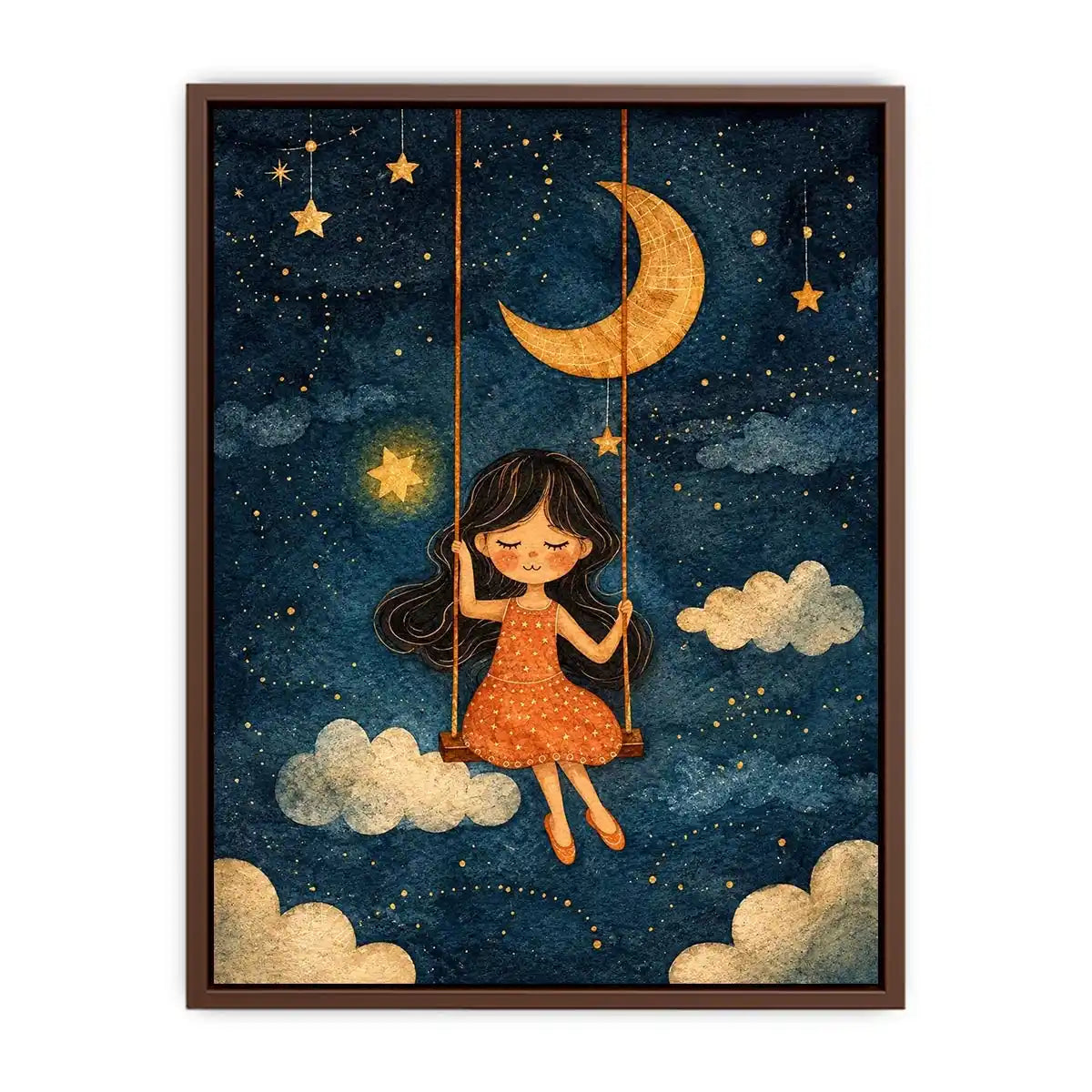 Dream Swinging Canvas Print