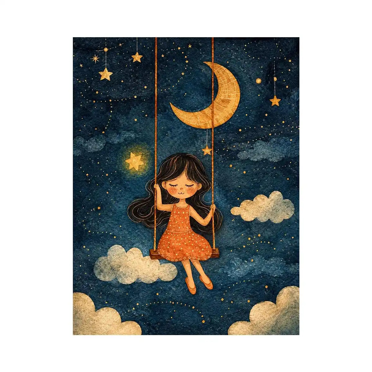 Dream Swinging Canvas Print