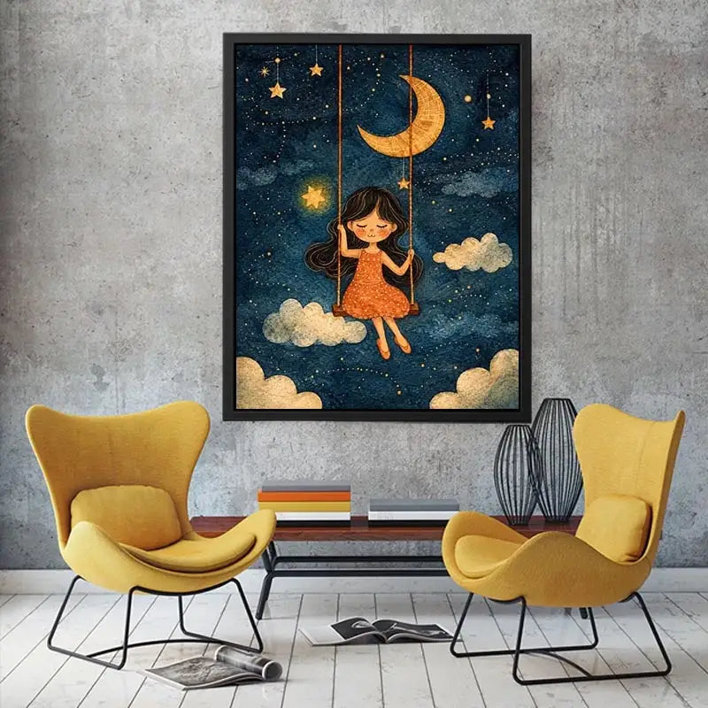 Dream Swinging Canvas Print