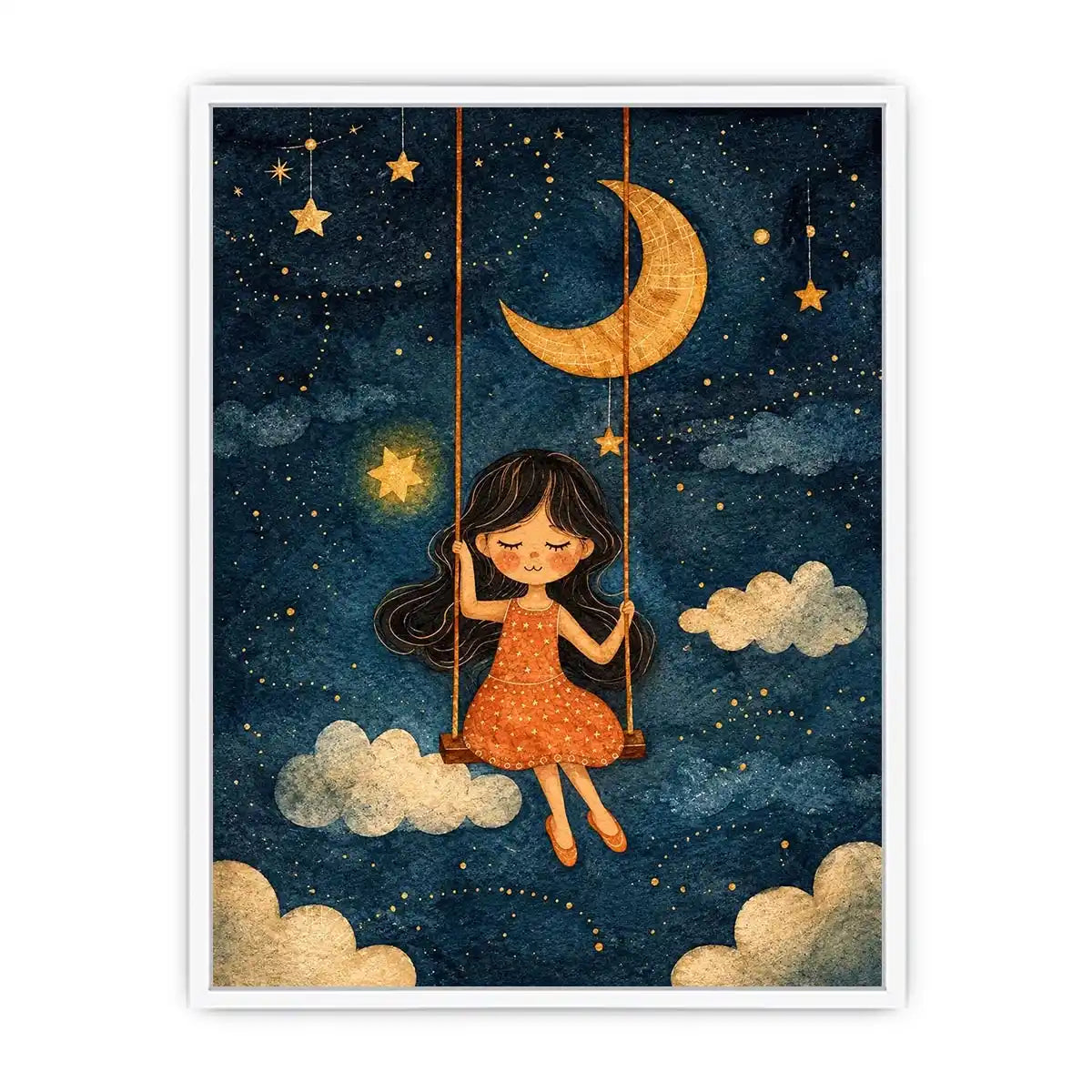 Dream Swinging Canvas Print
