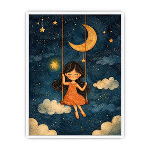 Dream Swinging Canvas Print