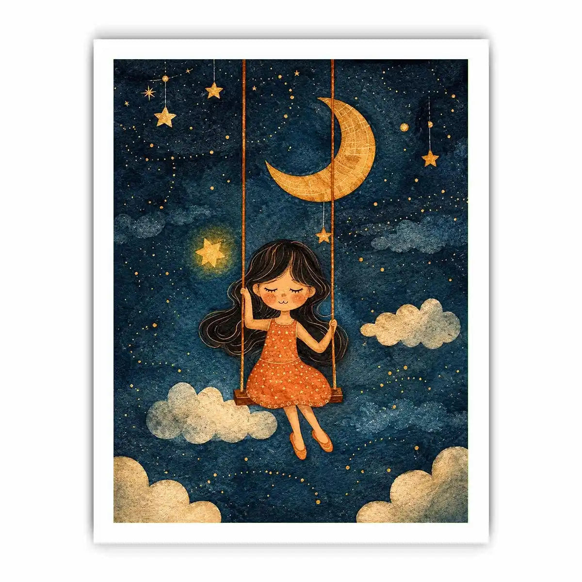Dream Swinging Canvas Print