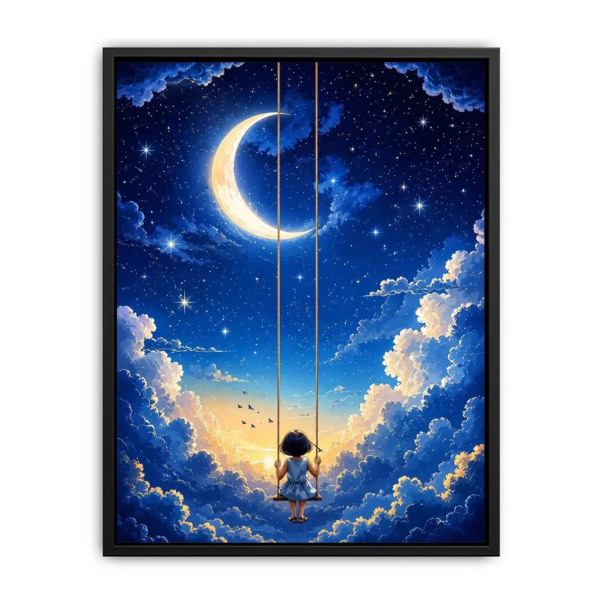 Sky Swing Canvas Print