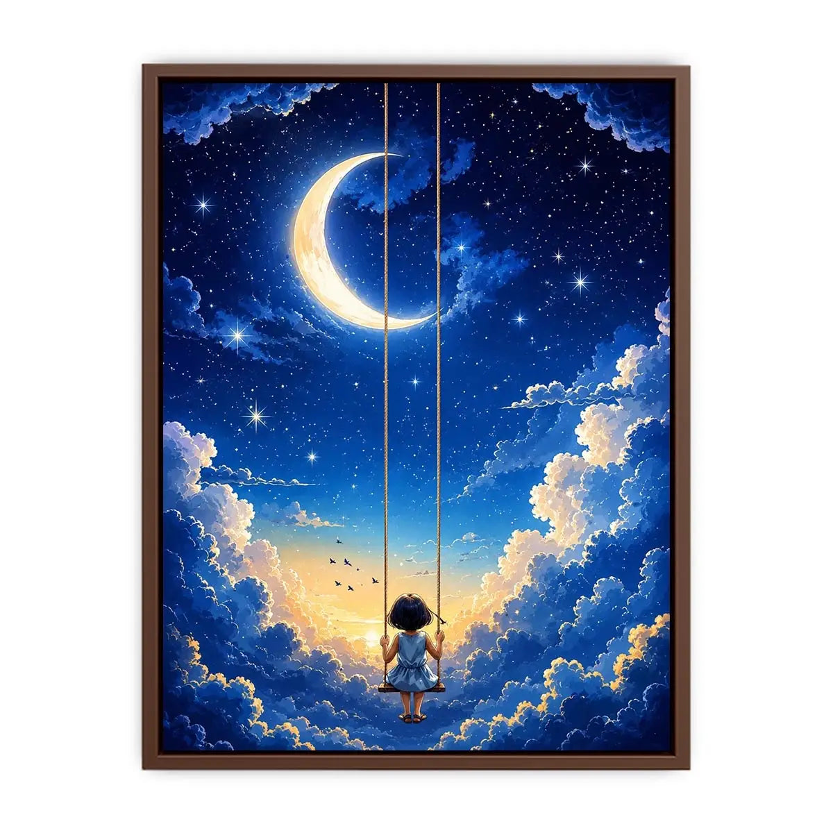 Sky Swing Canvas Print