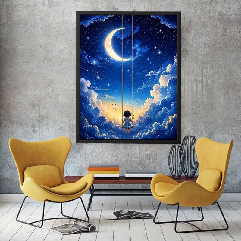 Sky Swing Canvas Print