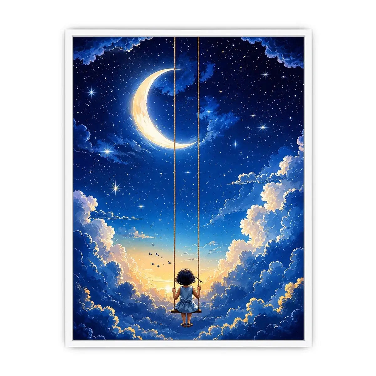 Sky Swing Canvas Print