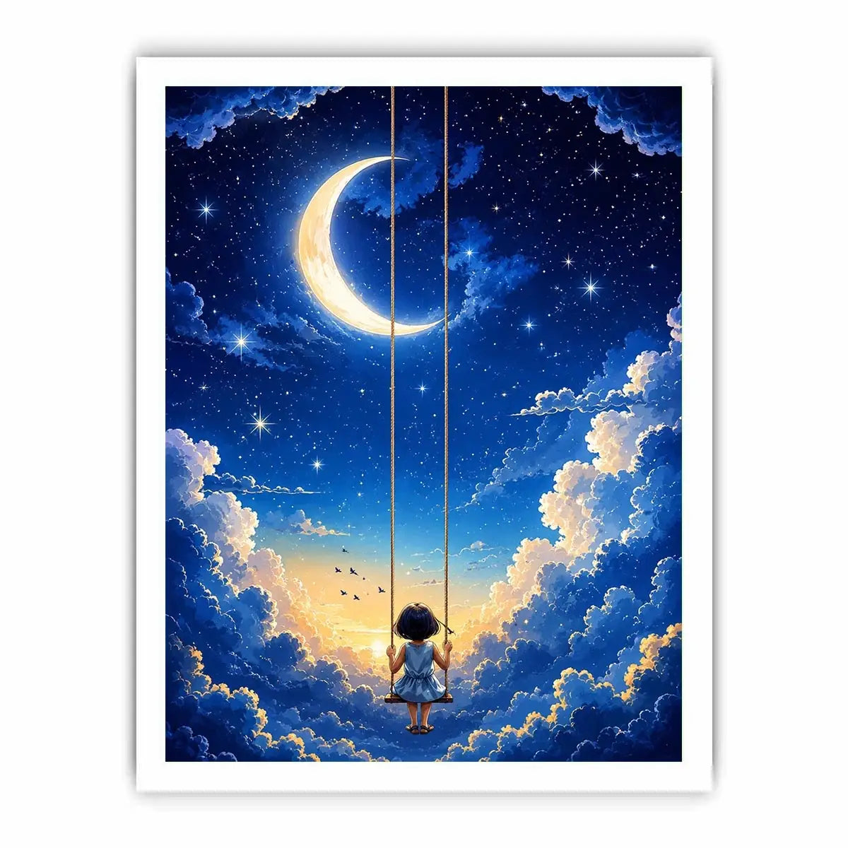 Sky Swing Canvas Print