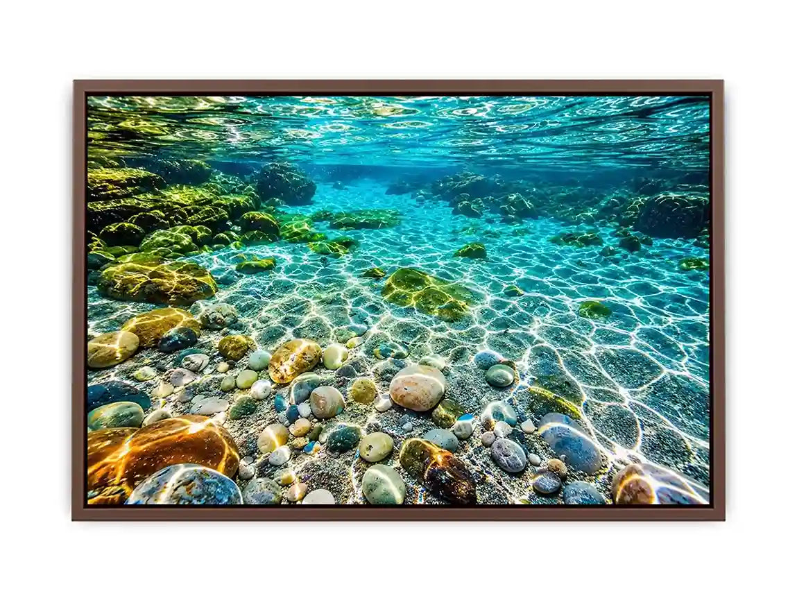 Shallow Ocean Canvas Print