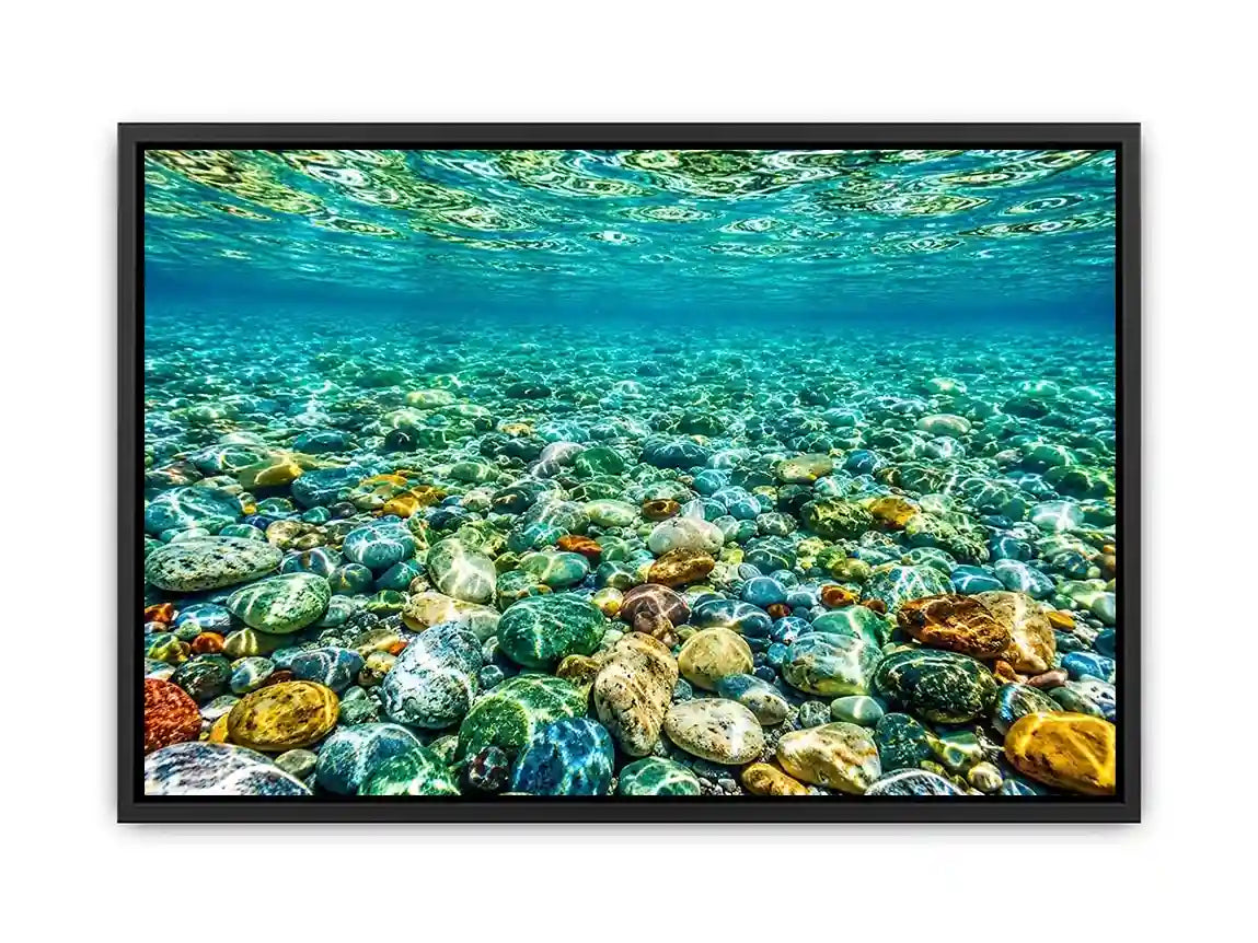 Clear Sea Canvas Print