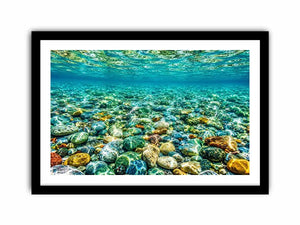 Clear Sea Canvas Print