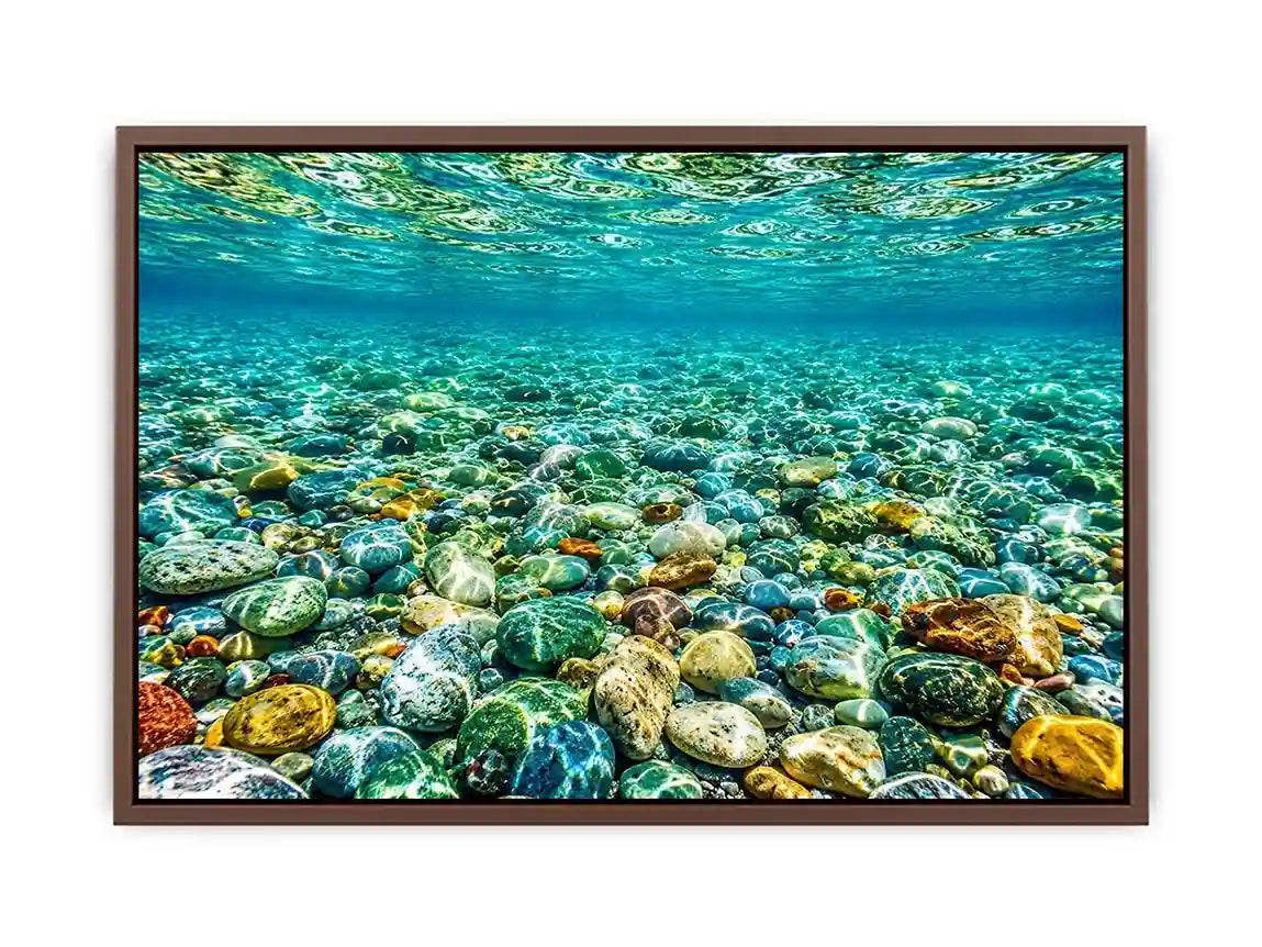 Clear Sea Canvas Print