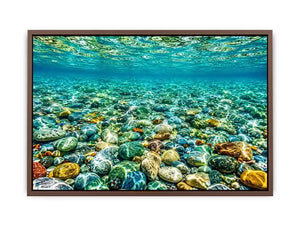 Clear Sea Canvas Print