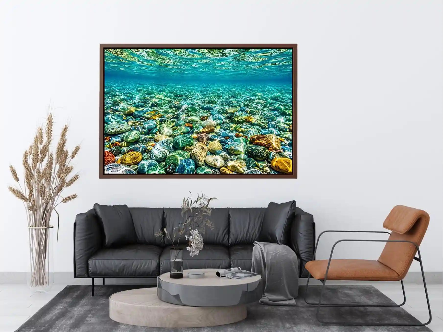 Clear Sea Canvas Print