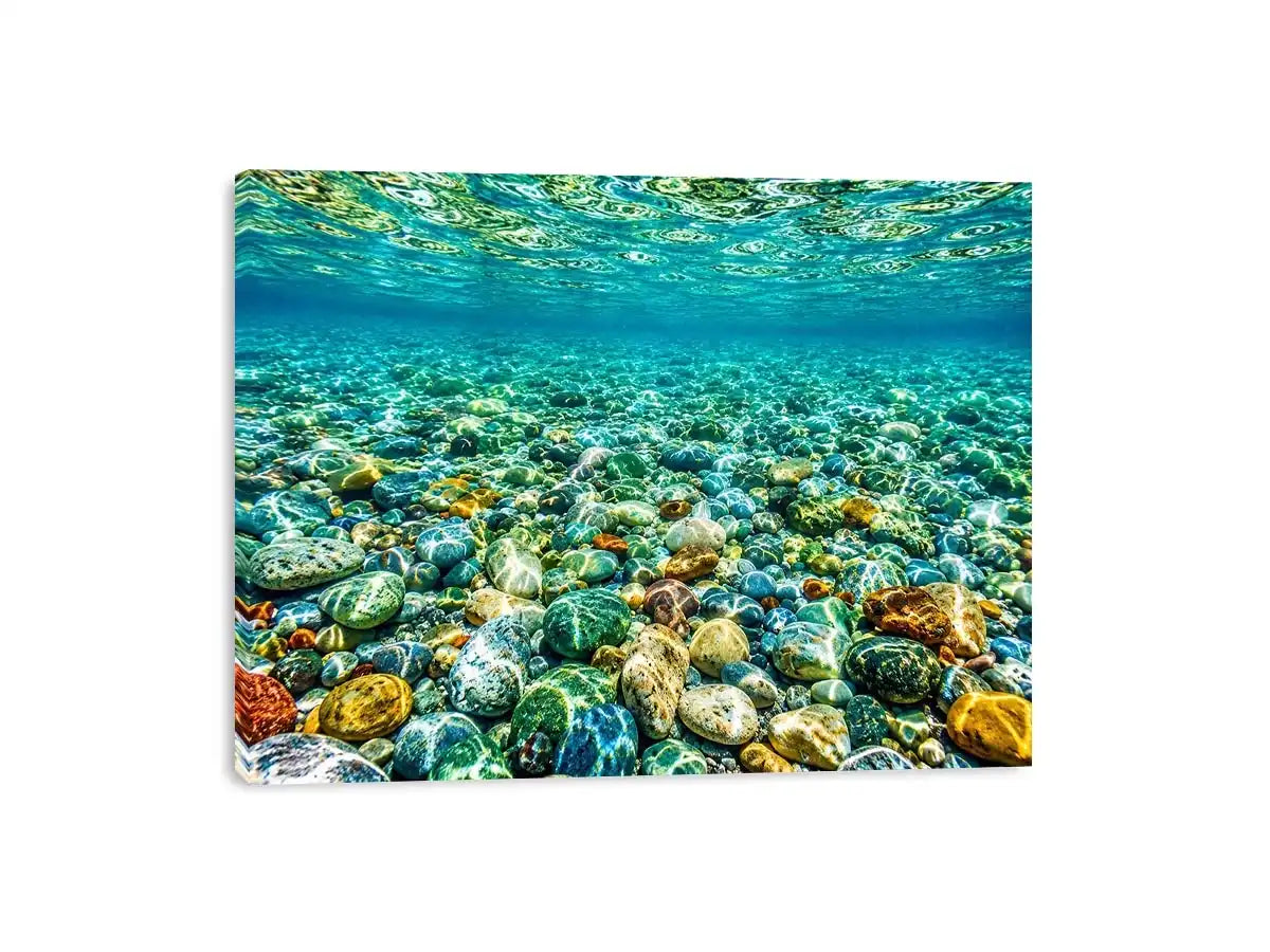 Clear Sea Canvas Print