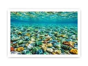 Clear Sea Canvas Print