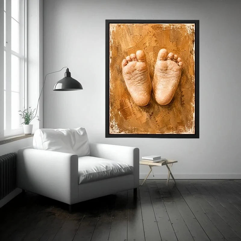Feet Canvas Print